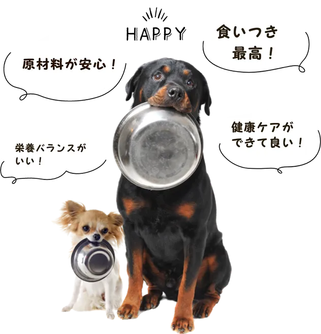 HAPPYDOG 愛用者の声